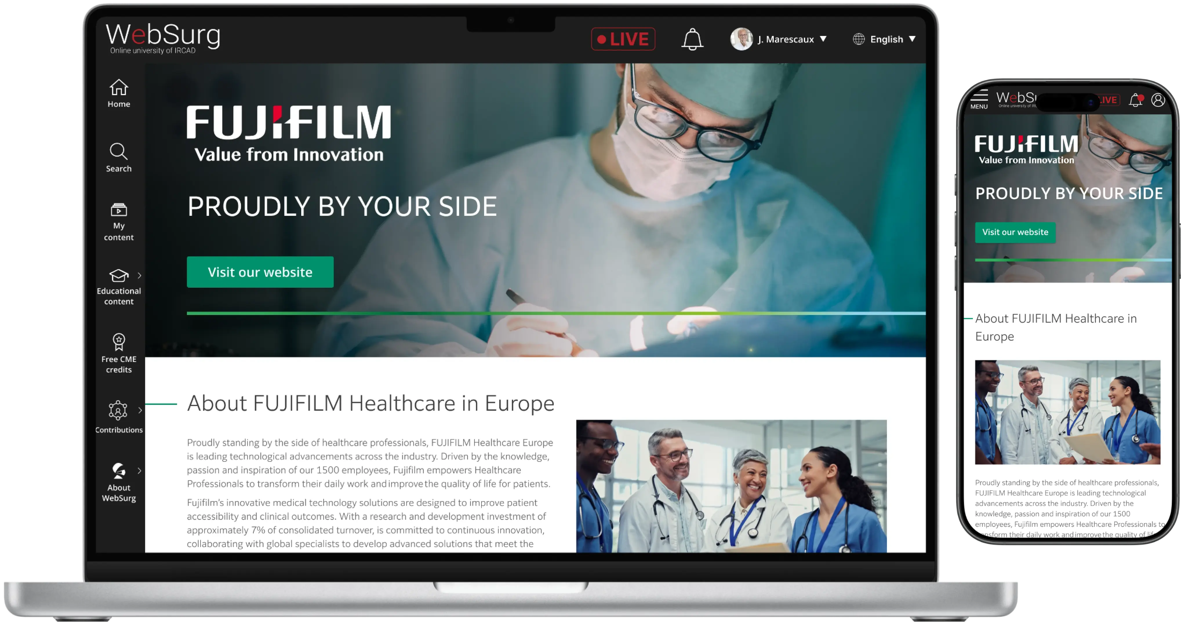 Fujifilm partner page